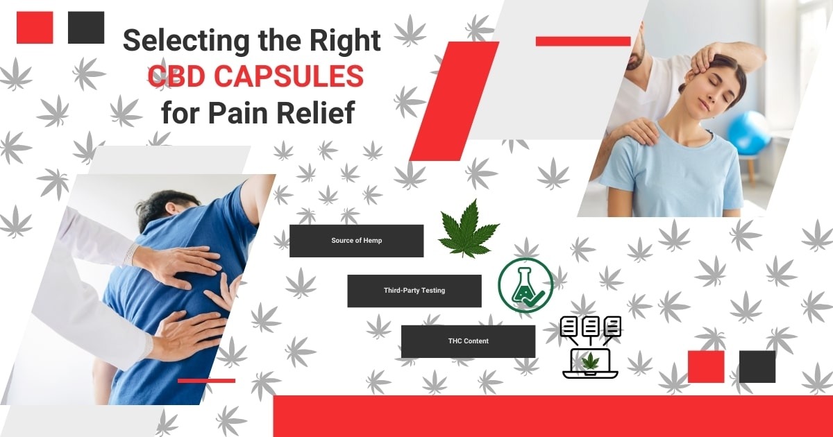 CBD capsules for pain